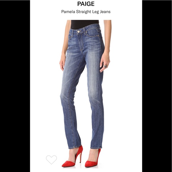 PAIGE denim Pamela straight - Picture 1 of 8